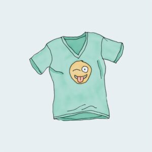 t shirt with logo